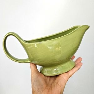 Gravy Dish Pottery Barn Sage Green